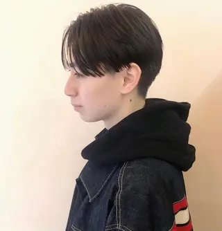 ショート カラー メンズ HATSUMEI ゆうまのヘアスタイル