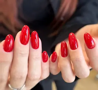 ネイル By moonネイル 🌷ワンホン/韓国風のネイルデザイン