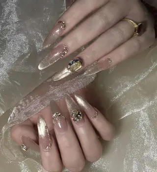 ネイル By moonネイル 🌷ワンホン/韓国風のネイルデザイン