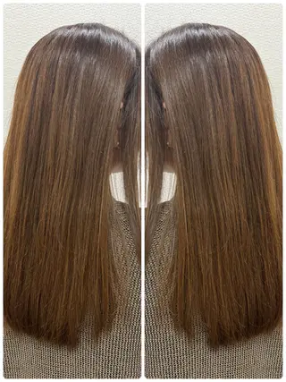 ロング カラー 艶カラー🕊️ ✴︎Yukari✴︎のヘアスタイル