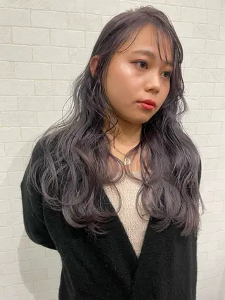 ロング カラー ハイトーンカラー 🌙Mina🌙のヘアスタイル