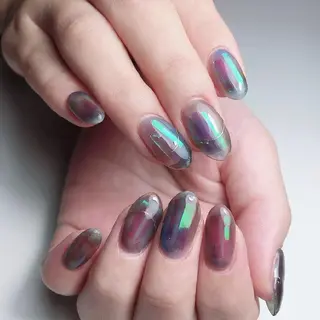 ミディアム ネイル ☺︎山部 志麻☺︎のネイルデザイン