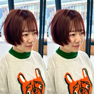 ショート 骨格診断で絶対可愛い ✨丸みショート✨凌弥のヘアスタイル