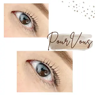 マツエク・マツパ アイブロウ pour voursのマツエク・マツパデザイン