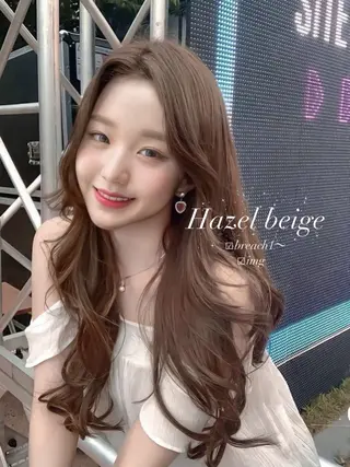 ロング 大人っぽ中韓レディ ヘア🤍MAOのヘアスタイル