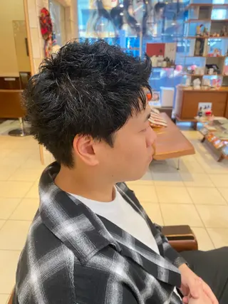 ショート メンズ neolive dress所属・福嶋 和幸のヘアスタイル