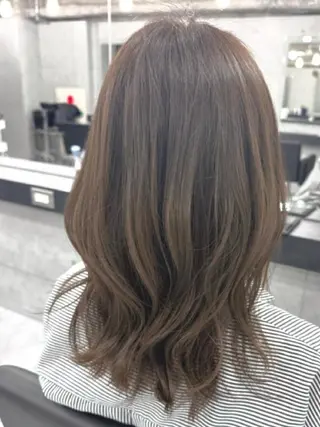 セミロング カラー Endearing所属・❇️安達 優心❇️ 髪質改善/艶髪特化のヘアスタイル