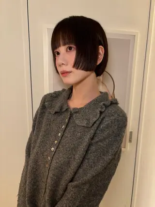 ショート カラー riria/ボブ /ブラウンカラー🎀のヘアスタイル