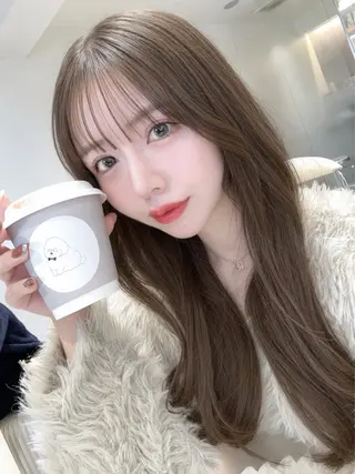 セミロング カラー 💎透明感カラー特化 💎TAISEIのヘアスタイル