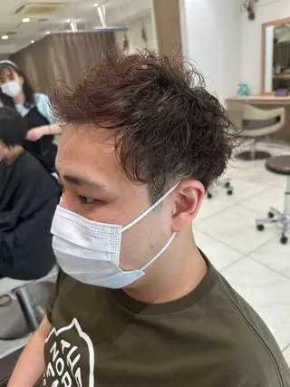 ショート パーマ メンズ 【似合わせカット 特化】CHIKAのヘアスタイル
