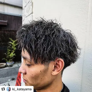 ミディアム カラー メンズ 🩷Eny terrace🩷のヘアスタイル