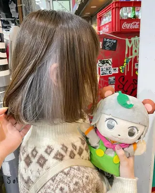 ショート カラー GARU-ガル-所属・TSUNO🦖 派手髪/オタク美容師のヘアスタイル