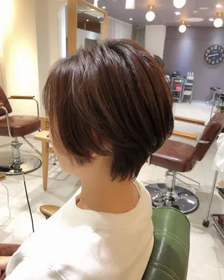 ショート eins.hair所属・過去一の柔髪ヘア 🌿einshairのヘアスタイル