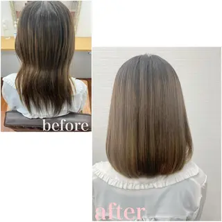 ミディアム GRANLUSSO 〜グランルッソ駅前店所属・木口 嘉美のヘアスタイル