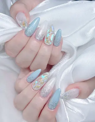 ネイル M🌷nail 長さだし専門店のネイルデザイン