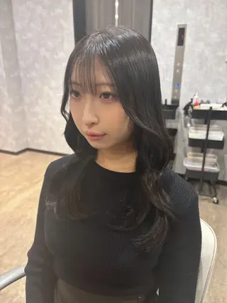 カラー La fith hair ray 札幌店所属・顔まわり/W カラー/リョウのヘアスタイル