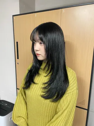 ロング tokute 中野真咲🐺のヘアスタイル