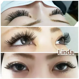 マツエク・マツパ linda lashesのマツエク・マツパデザイン