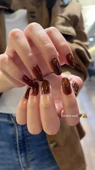 ネイル 似合わせカットカラー 🤍🎀honokaのヘアスタイル