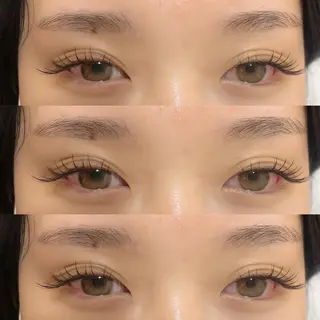 マツエク・マツパ くびれボブ🎀 くびれミディアム🎀のヘアスタイル