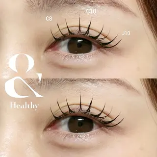 マツエク・マツパ Veil ayakaのマツエク・マツパデザイン