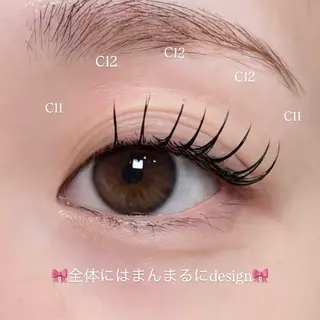 マツエク・マツパ 山本 恋乃香のヘアスタイル