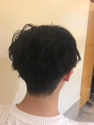 カラー パーマ ヘアアレンジ メンズ メンズパーマの巨匠 鈴木純のヘアスタイル