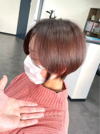 ショート .M所属・松浦 翼のヘアスタイル