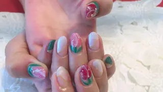 ネイル 森田(傅) 霞のネイルデザイン