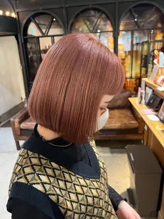 ショート カラー マスダ ミウのヘアスタイル