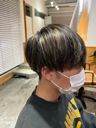 メンズ ✨艶髪✨ 透明感カラー　Rinのヘアスタイル