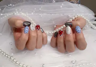 ネイル dandelion nail北千住のネイルデザイン