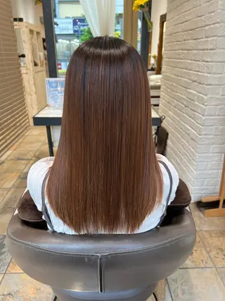 ロング 下池 紗加のヘアスタイル