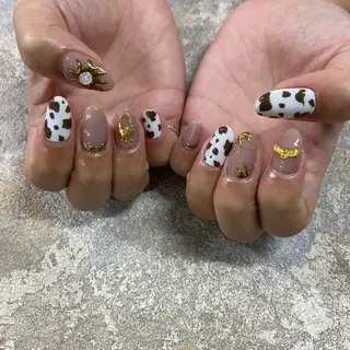 ネイル Amber21.所属・Nagahama Akariのネイルデザイン