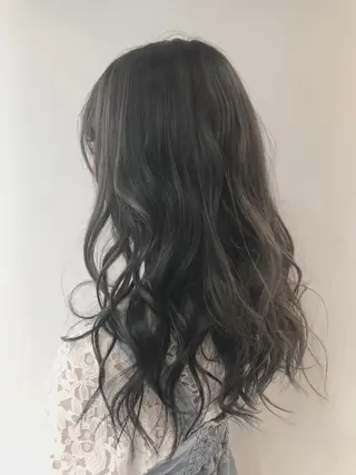 セミロング カラー 女性リピ90%🍨 🩷佐藤みずきのヘアスタイル