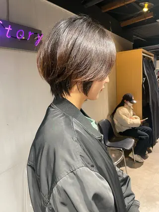 ショート カラー 🦋ハイトーンボブ ショート🦋トシキのヘアスタイル