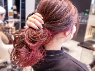 ロング カラー Re:ta Hair 飯田淳平のヘアスタイル