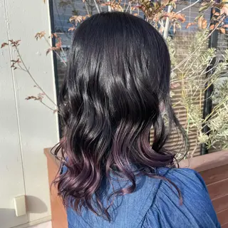 カラー 青木 紗耶のヘアスタイル