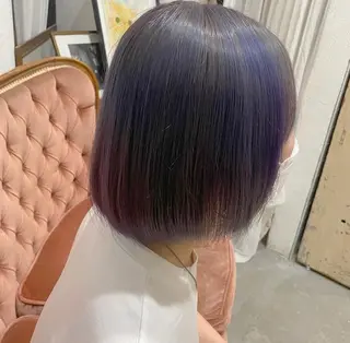 ミディアム カラー t.所属・藤江 健人のヘアスタイル