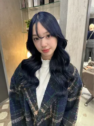 ロング カラー AYAKASA 暖色カラー/レイヤーのヘアスタイル