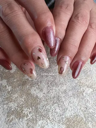 ネイル AURA nailartのネイルデザイン