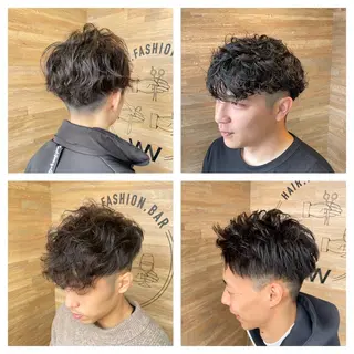 パーマ VII所属・市妙 瑠基のヘアスタイル