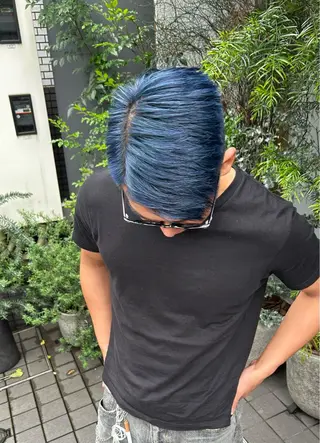 カラー 個性派ネイル シノのネイルデザイン