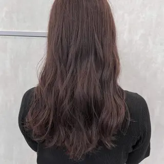 セミロング カラー パーマ ヘアアレンジ 仲間 菜々世のヘアスタイル