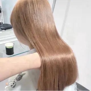 ロング カラー 🫧うる艶トレンド 🫧透明感カラーのヘアスタイル