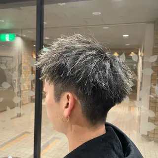 ショート メンズ 今田理来 メンズヘア‪✂︎‬のヘアスタイル