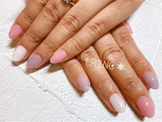 ネイル tRING＊ しいの木台のネイルデザイン