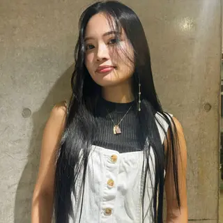 ロング 南堀江🌿パーマ Tetsu【テツ】のヘアスタイル