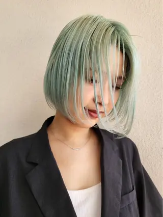 ショート カラー ハイトーン/エクステ /🎀YUINA🎀のヘアスタイル