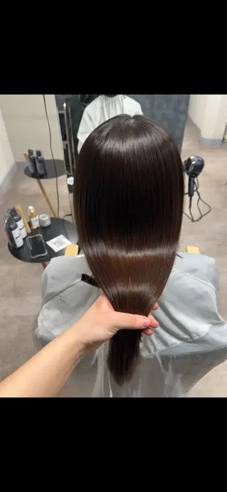 ロング 艶あり暖色カラー🌈 カラー診断あゆみのヘアスタイル